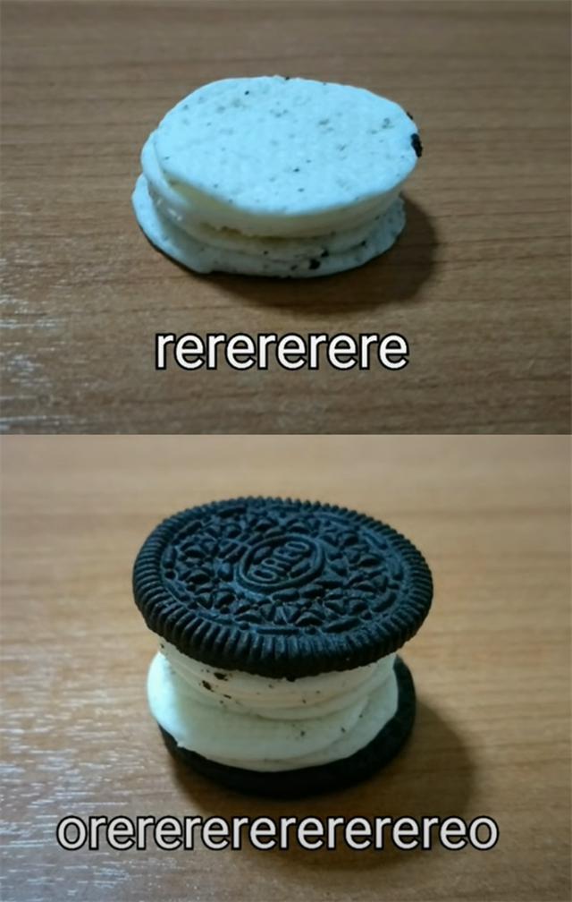 树木|日本网友发现野生奥利奥，这年头饼干都能从树上长出来了