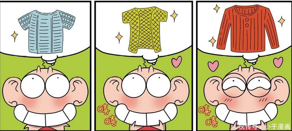 搞笑呆爸亲手给呆头织毛衣结果呆头觉得更像毛球