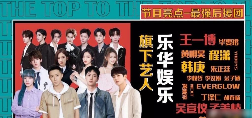 乐华选秀综艺出炉，最强后援团阵容强大，堪称选秀圈天花板！