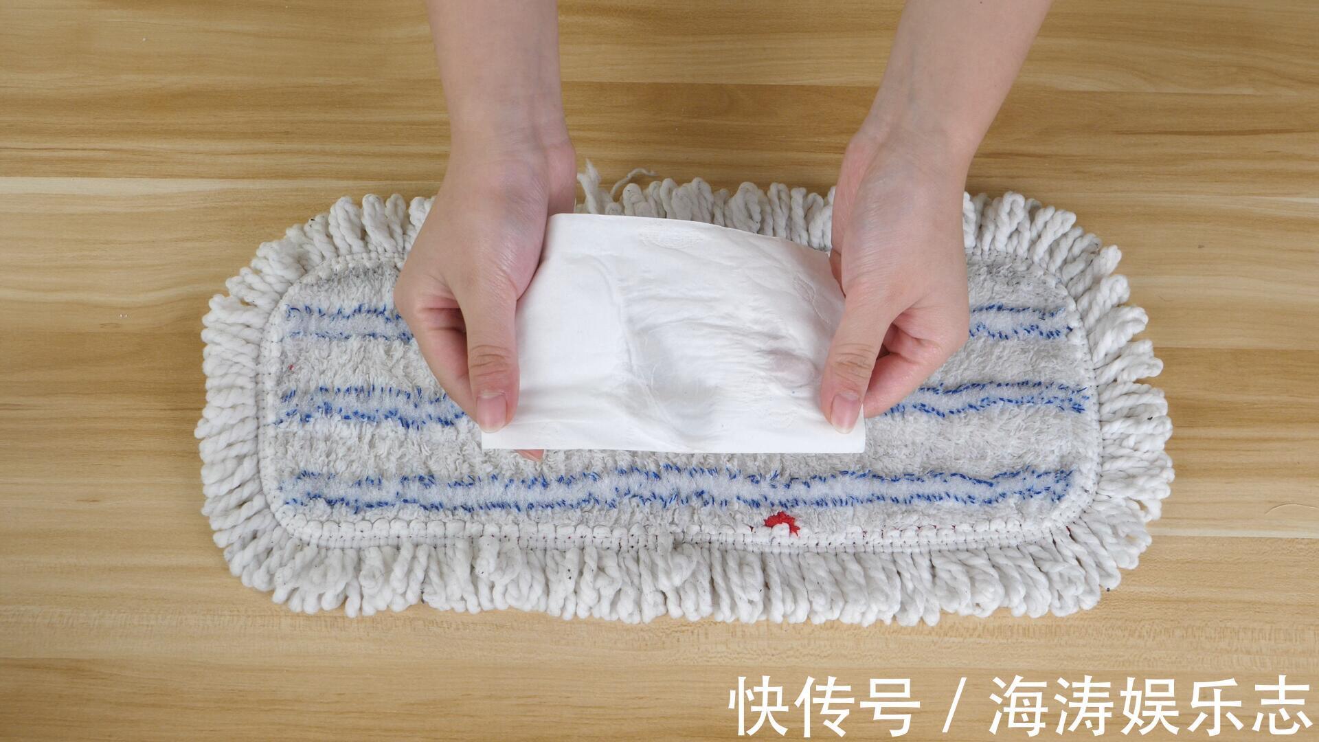 油渍|不管多脏的拖把,只需泡上10分钟,拖把不仅干净没油渍,还很省钱