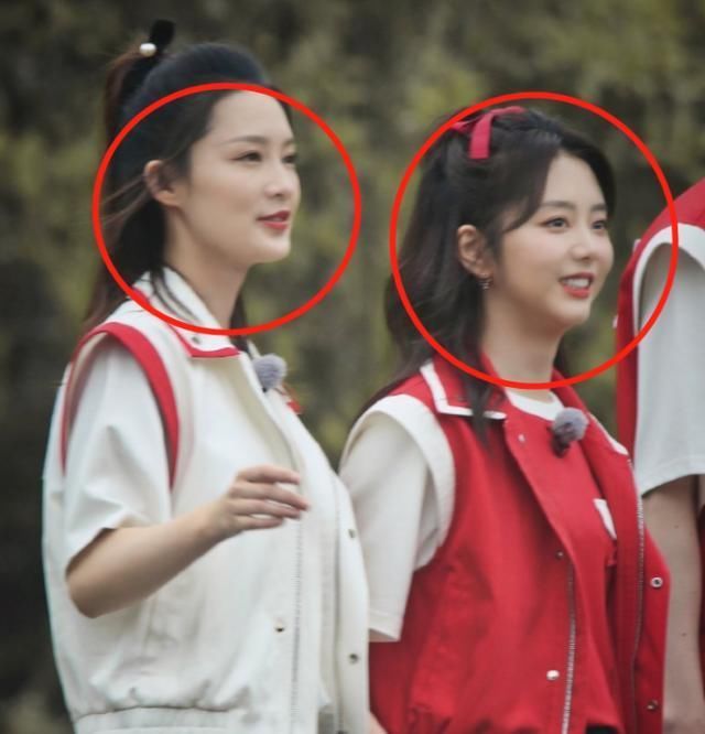 生图|谭松韵跟李沁《跑男9》同框，都是30岁，生图下的颜值把我看愣了