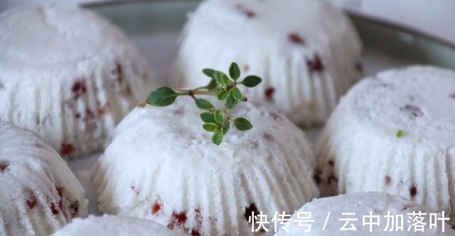 糕点|蔓越莓米糕,做法简单味道好,软糯香甜,吃一口就忘不掉!