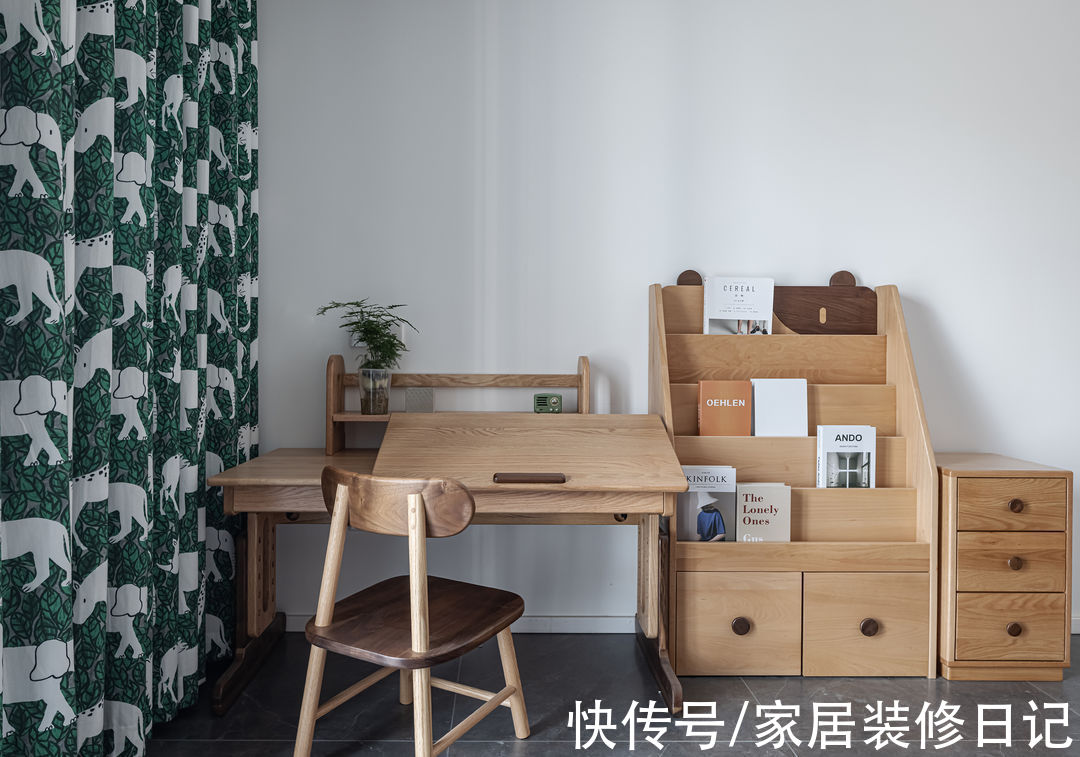 背景墙|南京140㎡新房装修，艺术漆+弧线半吊，简单却有藏不住的高级感