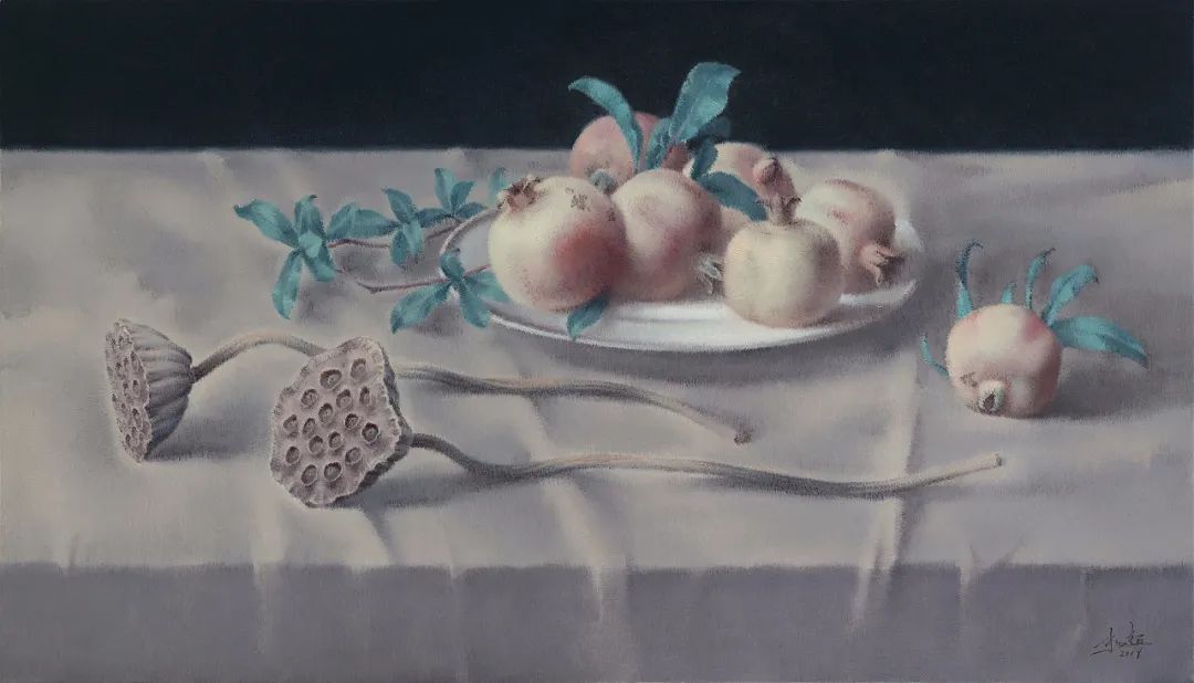 杨超@杨超:人体油画唯美而清雅脱俗,画出了东方女子的纯净与圣洁