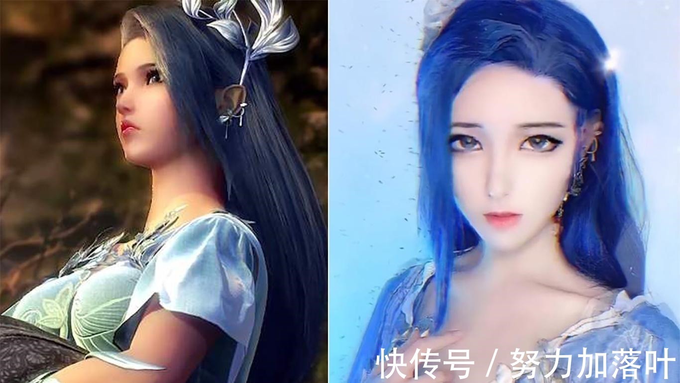 小姐姐|二次元仿妆可以以假乱真,富江毫无破绽,史莱克七怪无懈可击