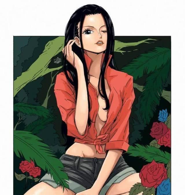 海贼王：八位女神换上了现代装扮，女帝像邻家少女，娜美像女王
