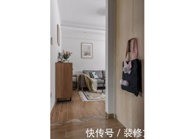 实用|75平北欧风二居室并不算很大，但整个家的布置却紧凑又实用