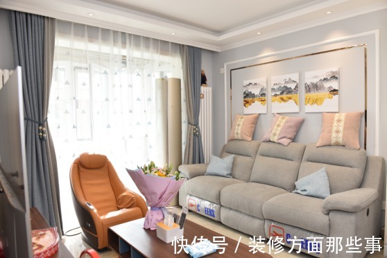 三居室|现代风格太赞了,90平米的三居室最大限度地扩增房间收纳的空间