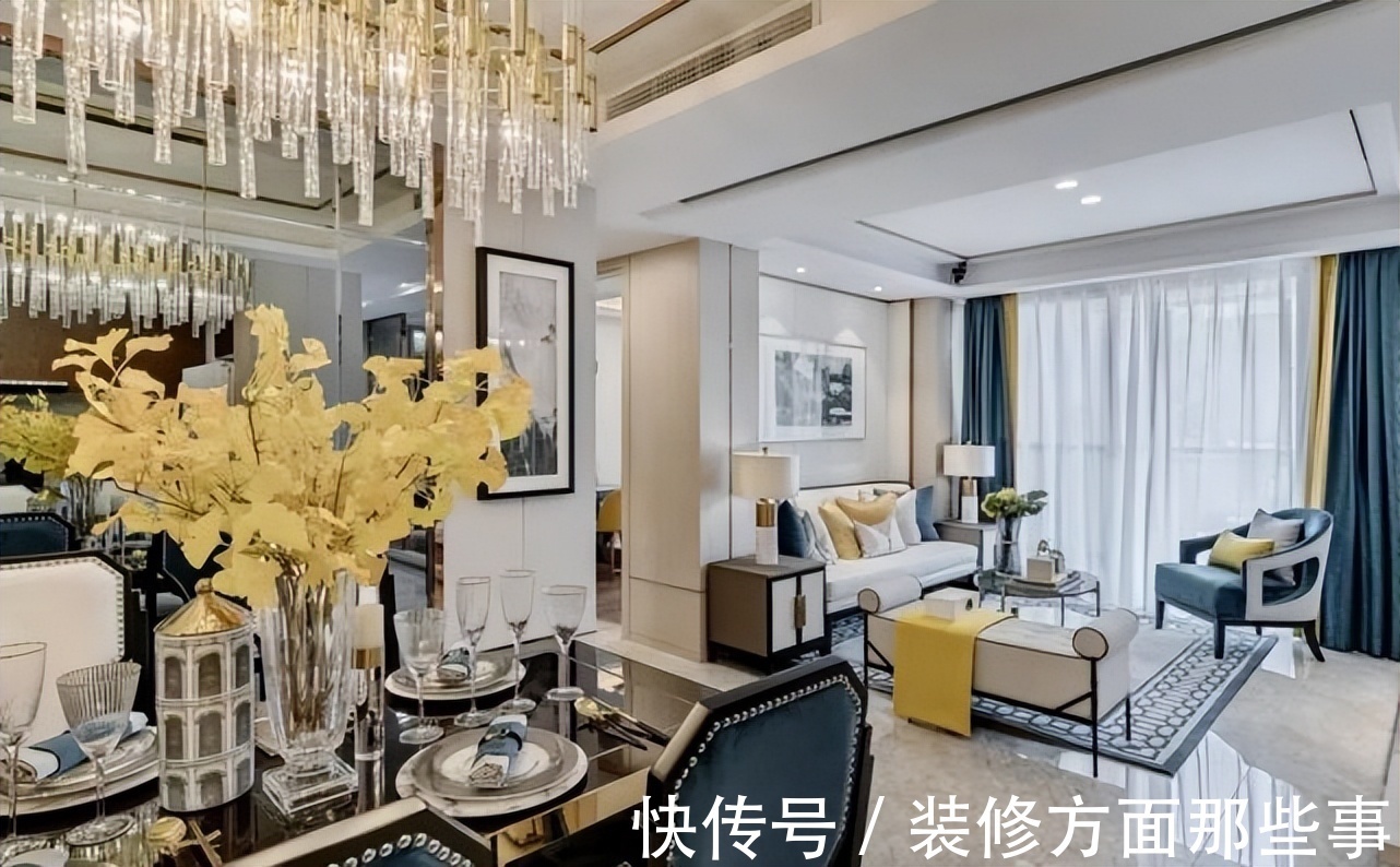 新中式|这个140平新中式,奢华又雅致!