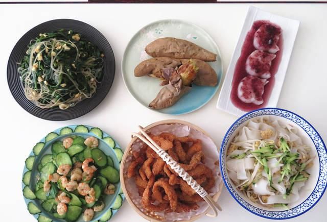 面粉|周末休息做一桌菜，女儿见了说都是她爱吃的，比吃大鱼大肉舒服！