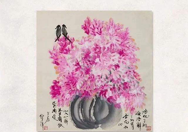 绘画作品|倪萍画了3只什么样的鸟类几乎无法分辨,关键估价达到了68万