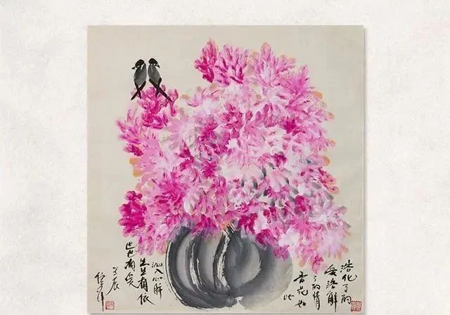  绘画作品|倪萍画了3只什么样的鸟类几乎无法分辨，关键估价达到了68万