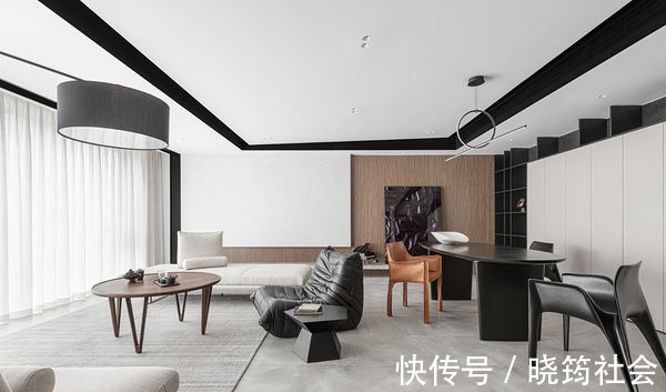 公卫|单身男青年的180㎡之家,全屋简约风,一个人独居,也住出高级感