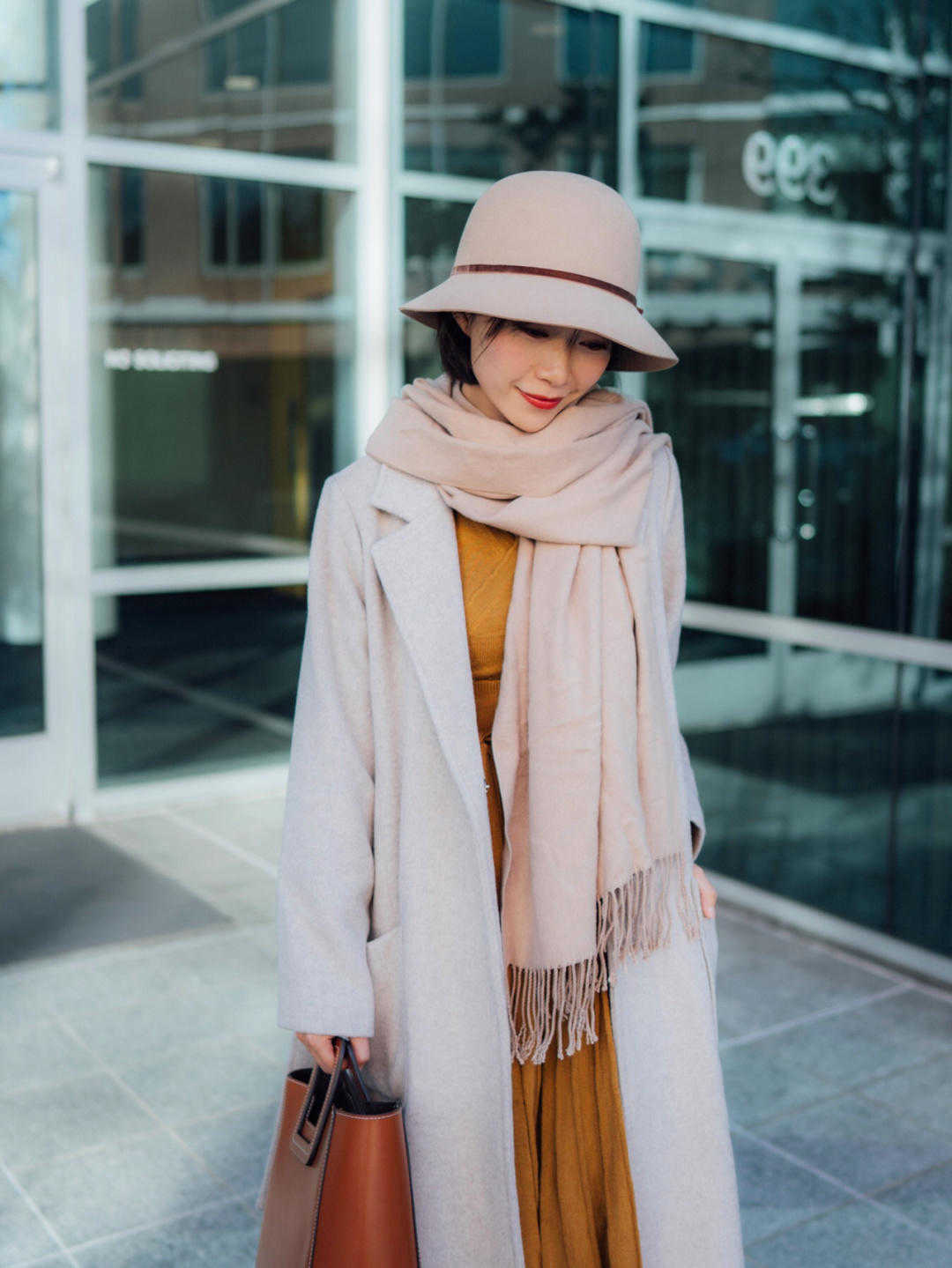 短靴|大衣+靴子是立冬的标配,高档有气质,时髦又保暖