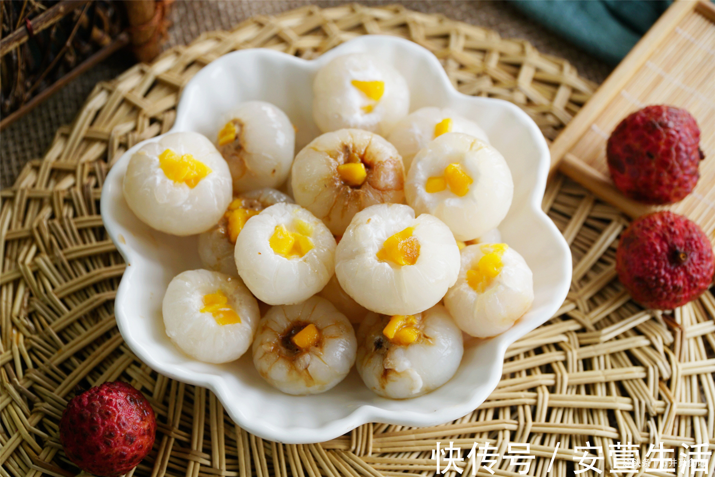 果肉|天太热,在家做点“荔枝冻”,一口一个,冰爽解暑,不用买雪糕了