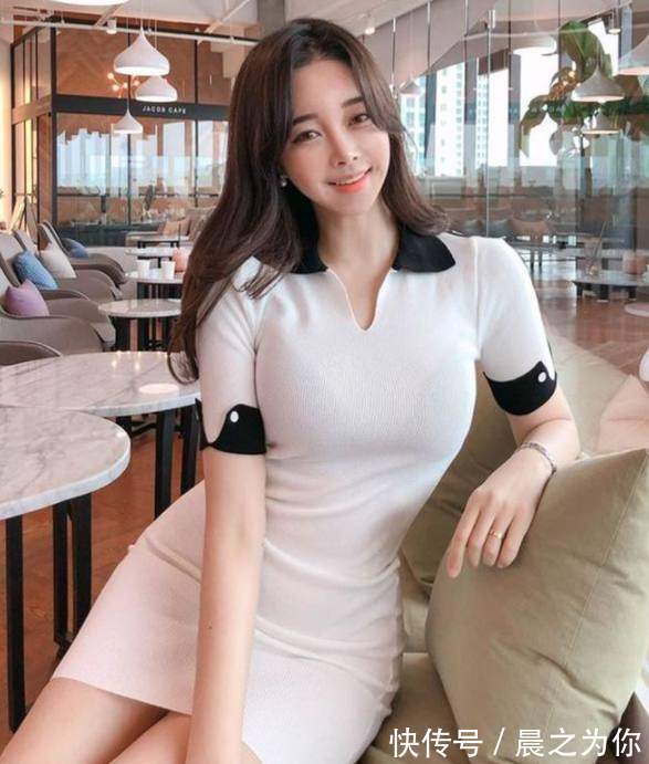 包臀裙 -时髦有范的紧身包臀裙美女,浪漫优雅,显得很有活力!