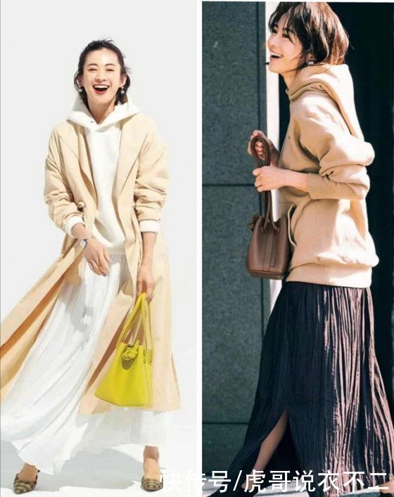 人到中年别总穿小黑裤,裙装才是百搭神器,4种日杂搭法太优雅了