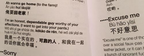 外国人的汉语教材什么样？个个喜感十足，网友：比我们学英语还难