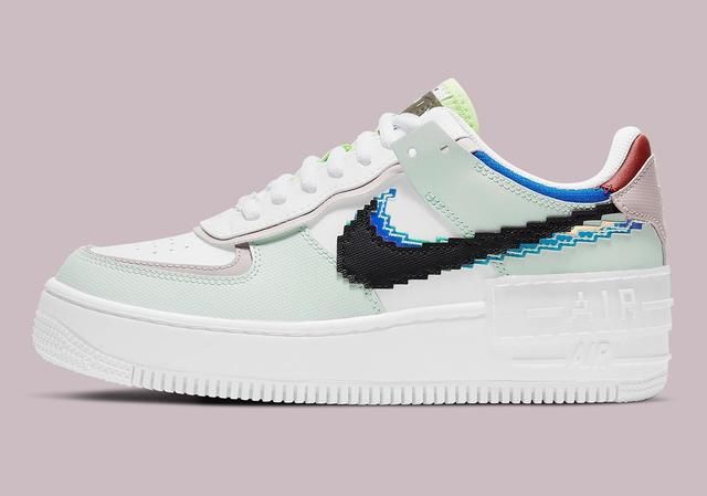 重叠解构+像素风点缀！这双全新Air Force 1看点真不少