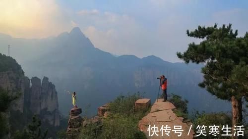 悬崖|除了郭亮村，南太行还有很多悬崖村落，并且不收门票