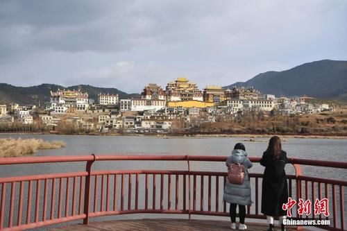 德清|云南香格里拉噶丹松赞林寺吸引游人