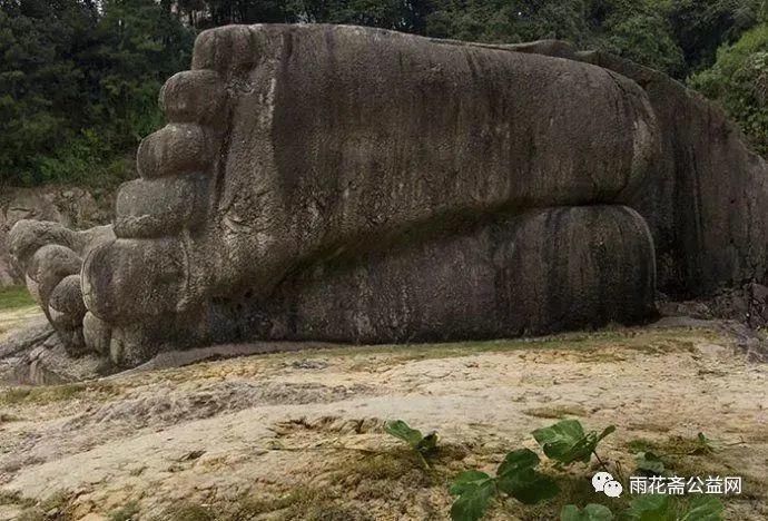 福建原始森林发现巨大卧佛：淘金山华夏第一卧佛！巨岩雕凿长38米