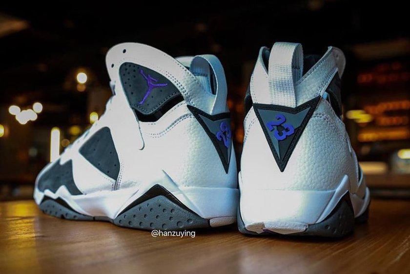  首次上脚释出！Air Jordan 7 “Flint” 复刻版依旧帅炸！