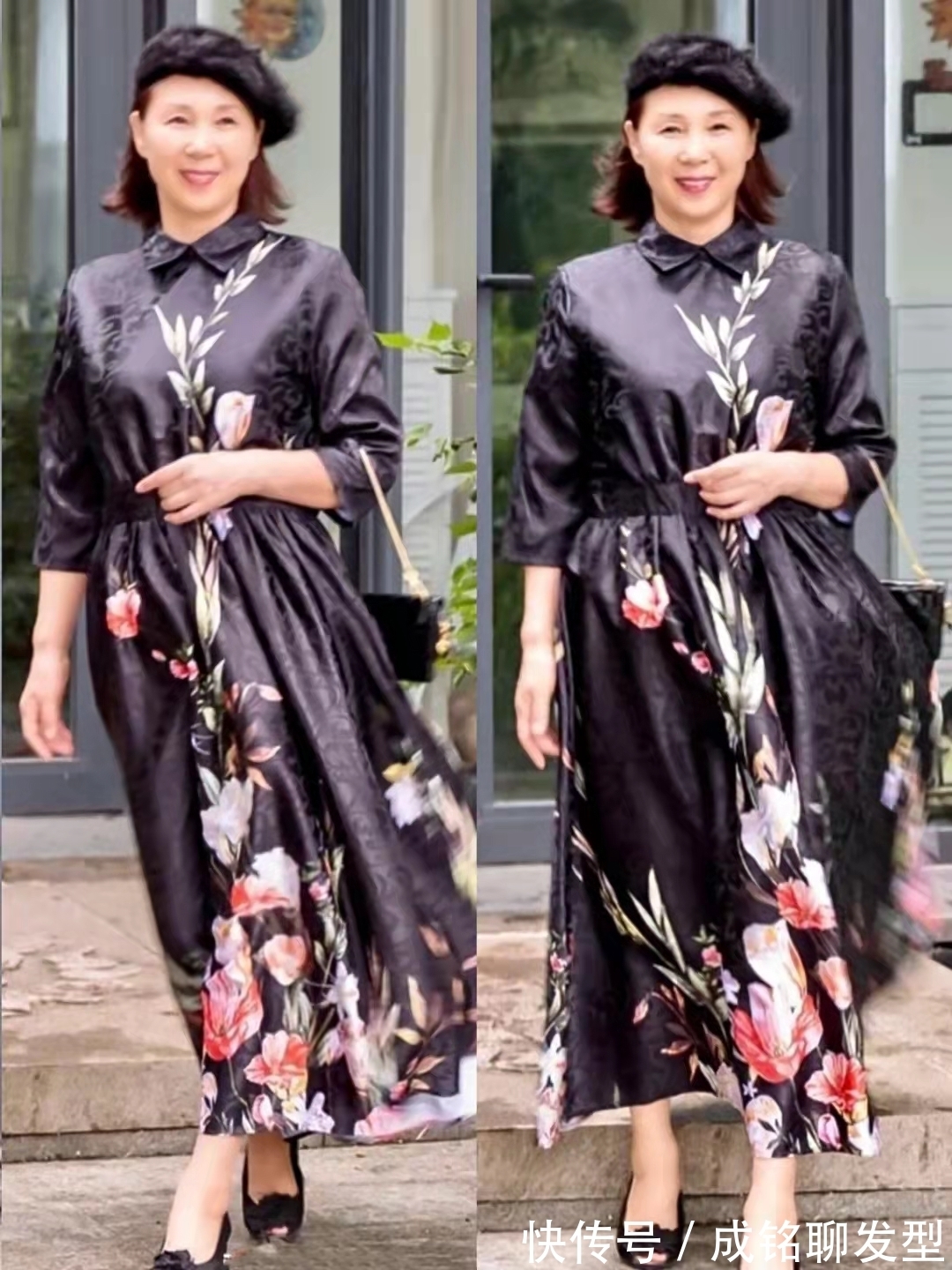 微胖 年过六十的穿搭博主,颜值不同身材一般,却凭借高雅的穿搭出圈