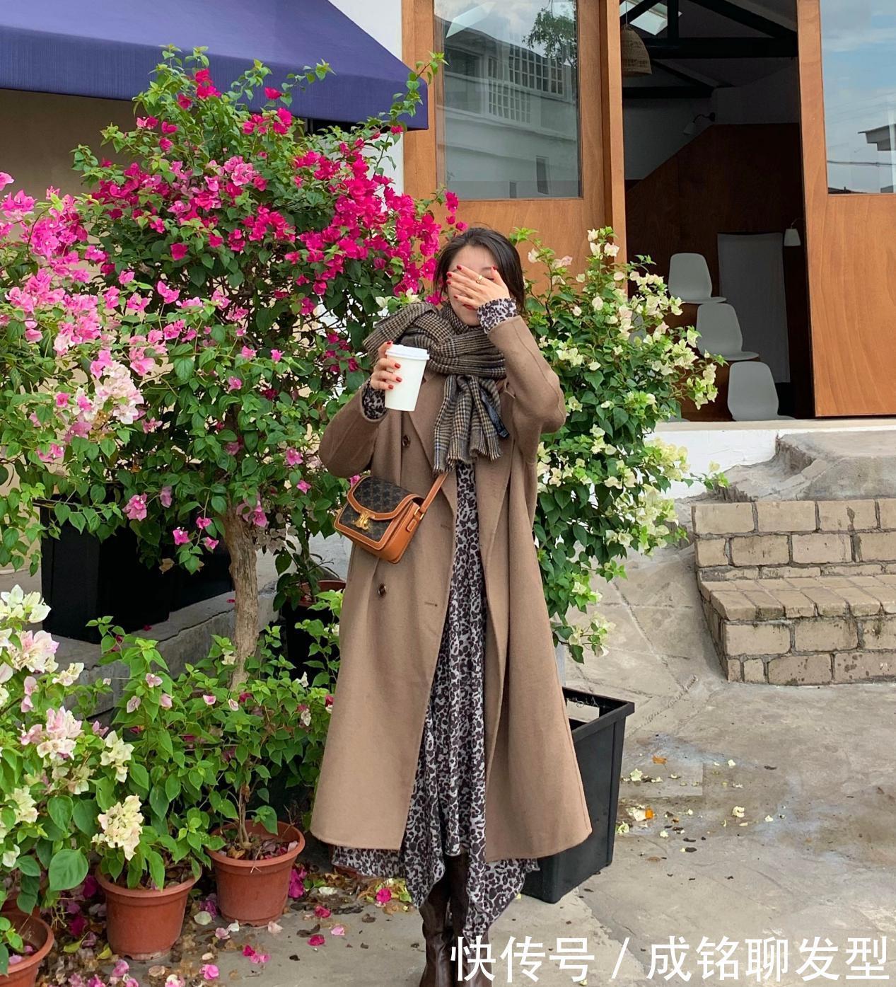 博主|冬装如何减轻臃肿感?时尚博主示范三种搭配方法,时髦养眼显气质