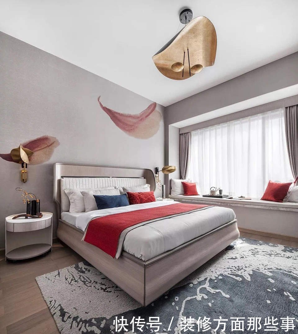 西风|161平中式三居室,无论西风如何吹,舒缓的意境还是东方专属