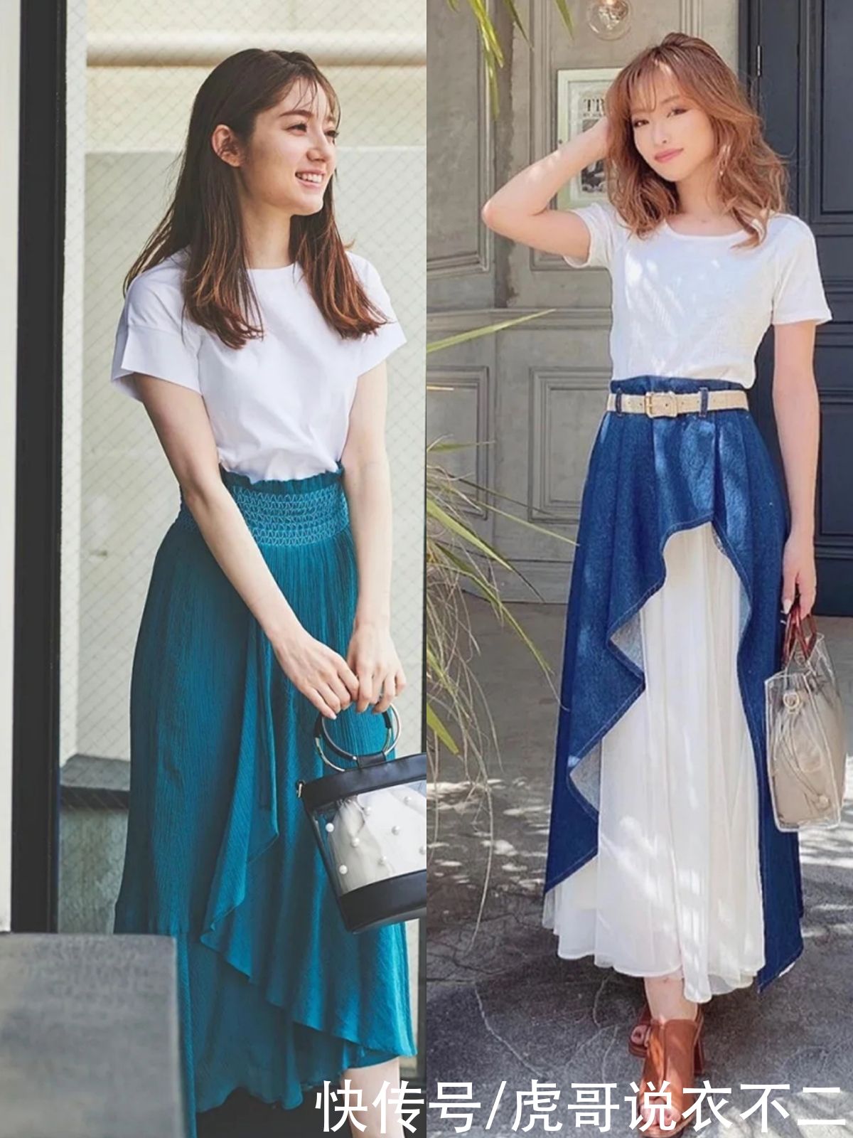 日本女人|日本女人穿半裙的3个步骤，学会了优雅又时尚，适合30、40岁女人