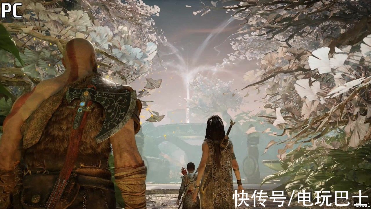 战神|国外玩家分享《战神》PC版与PS5版画面对比视频