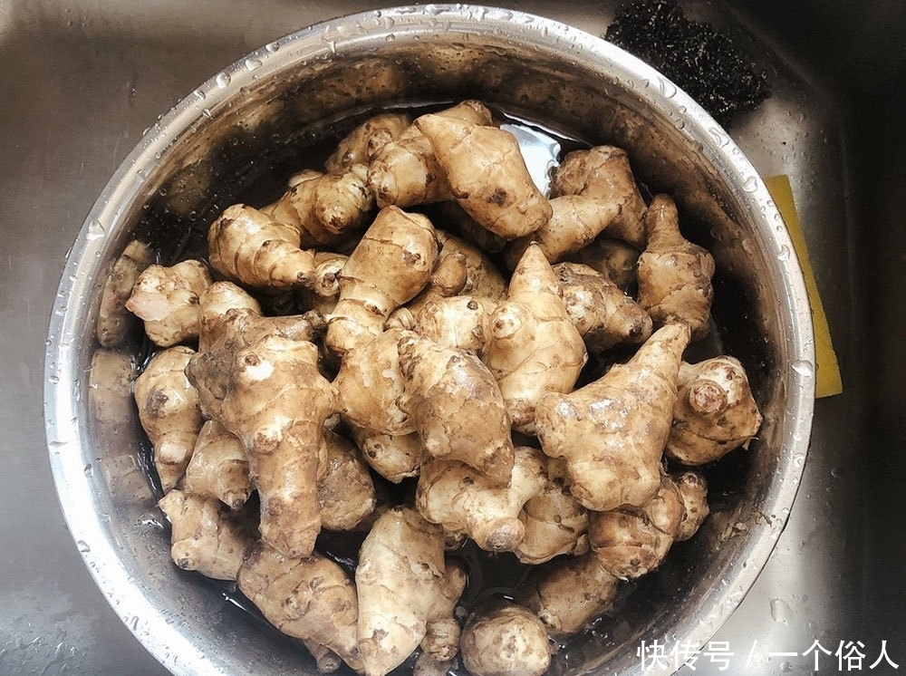 深秋|深秋是腌菜的季节,教你用老方法腌鬼子姜,比腌萝卜香多了