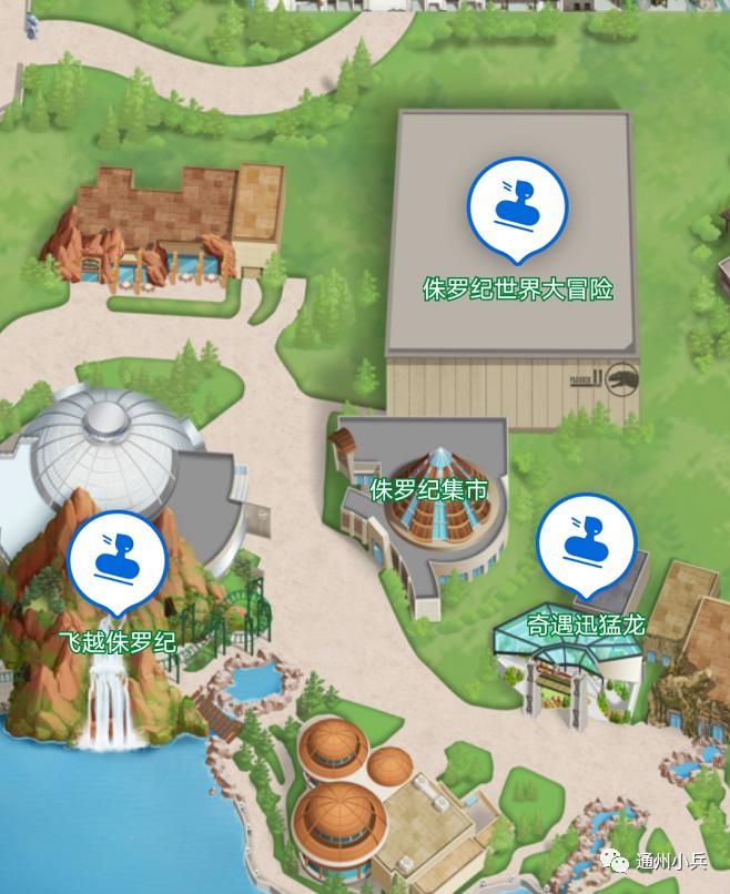 中年|来啦！环球主题公园游玩地图上线！12处游乐项目名称曝光！