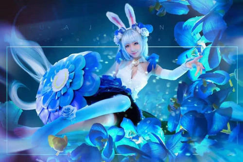 倾国倾城|漫展同样能出大片,大学生cos公孙离,抬腿时才知道啥叫倾国倾城