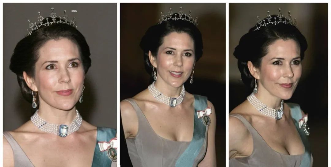 王后|欧洲王室偏爱海蓝宝项链和冠冕,只因人美海蓝宝石更美