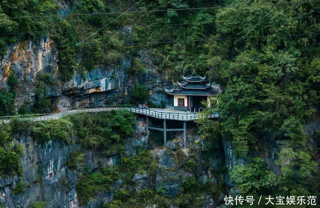 圣地|地心山水 空中景区——千古石门河