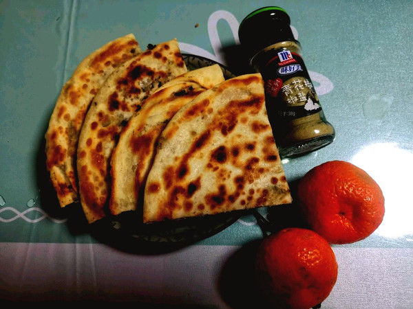 椒盐葱油饼