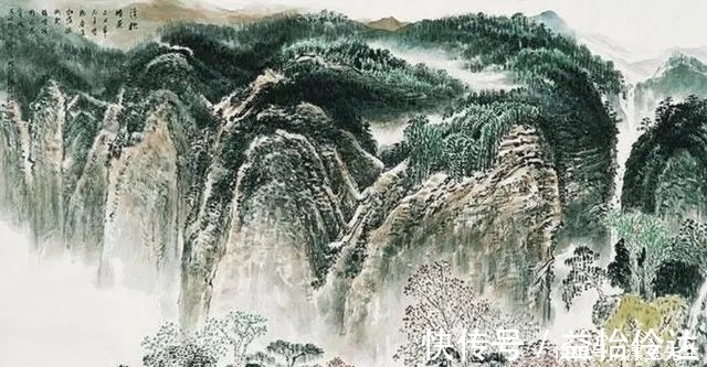 许钦松|许钦松,当代岭南画派中的大手笔!观他的山水画,画面气势如虹!