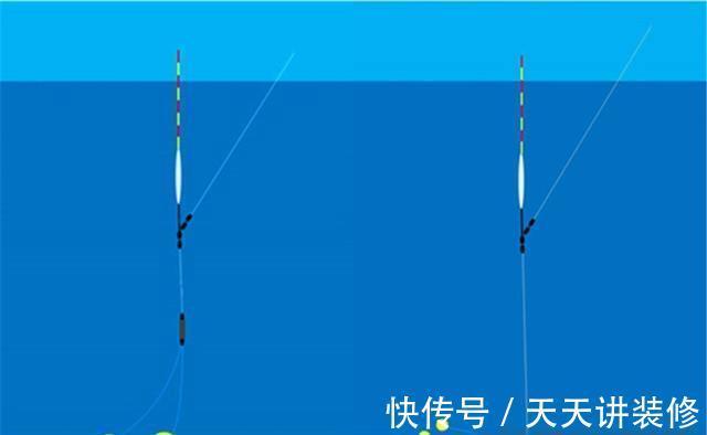 高时|鱼钩重量与调漂:调平水钓2目,可能子线弯曲,也可能铅坠触底