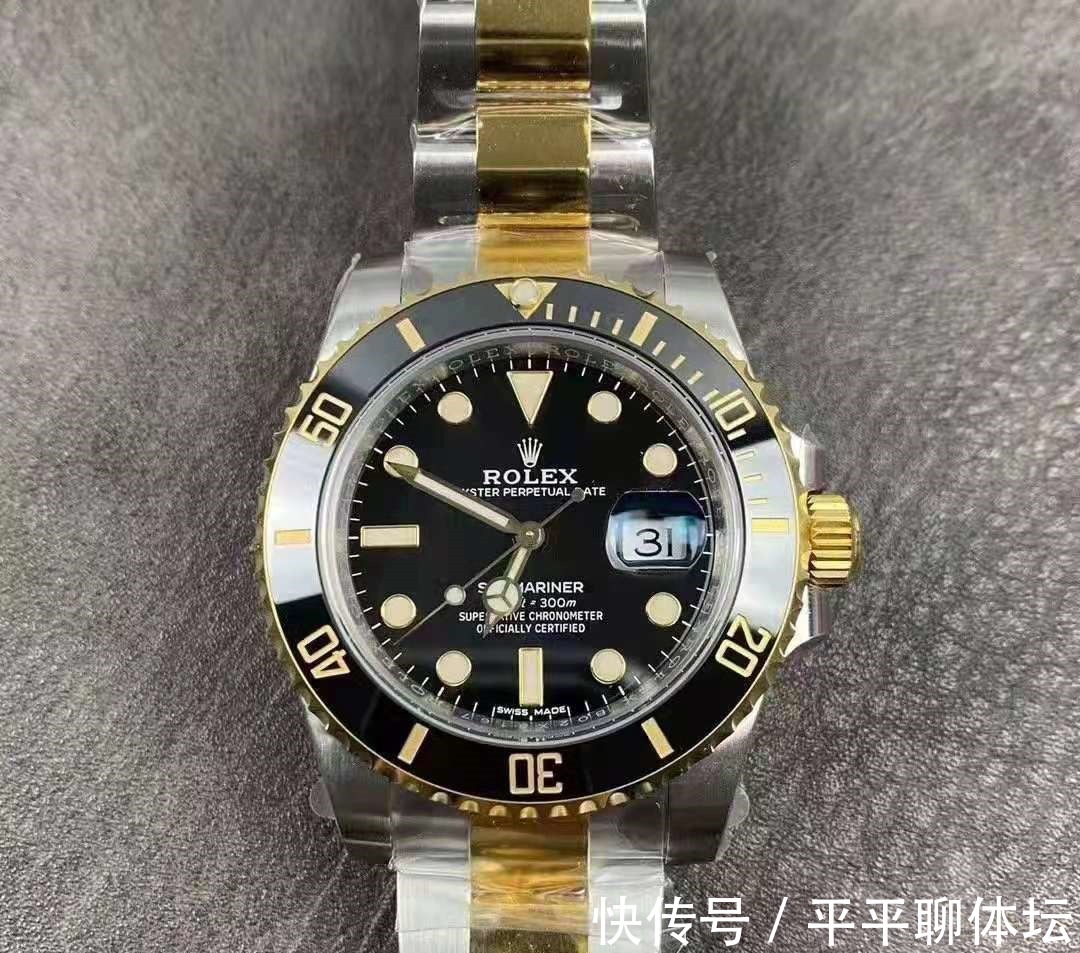 机芯#劳力士间金黑水鬼,一款没有溢价的水鬼,你喜欢吗!