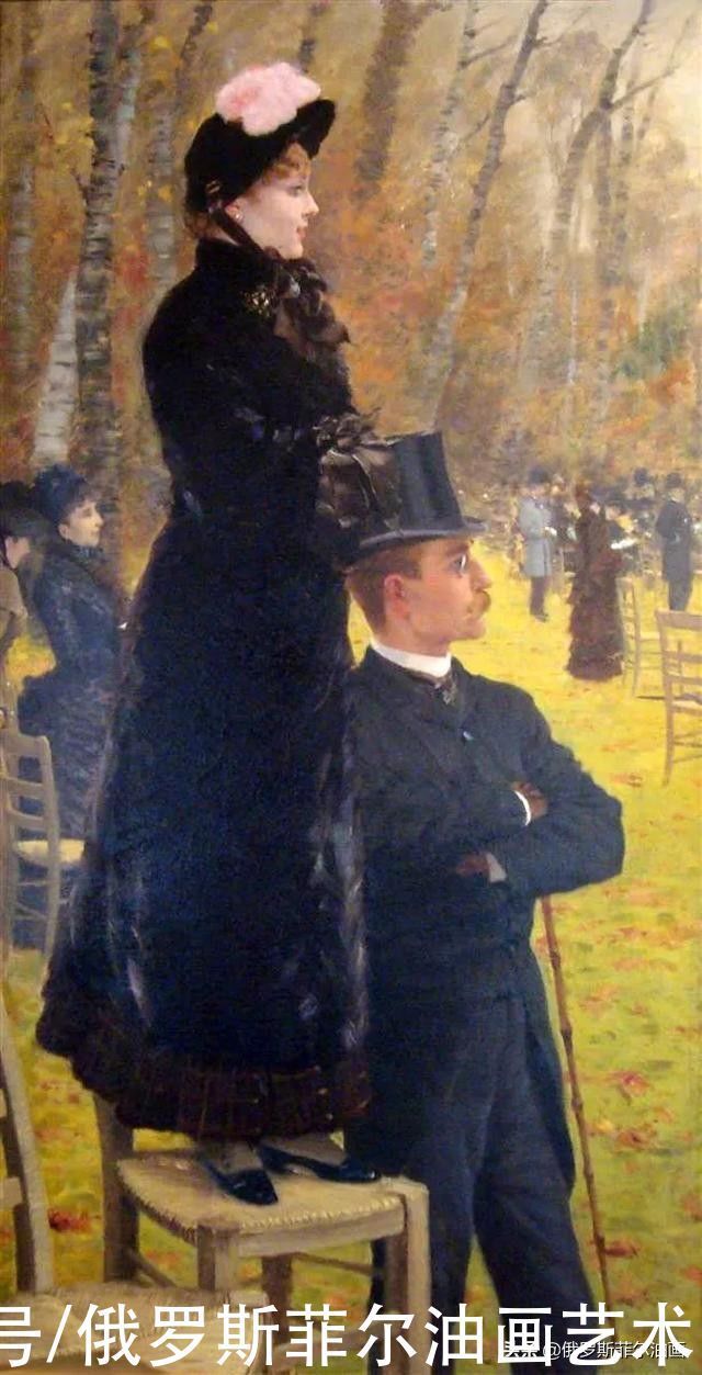 de#意大利大画家德·尼蒂斯的油画作品,莫名的好看,耐看,非常喜欢