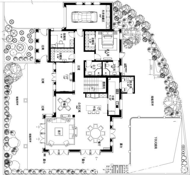 李中伟|680㎡东南亚风三口之家别墅设计,享受自然田园的轻松悠然