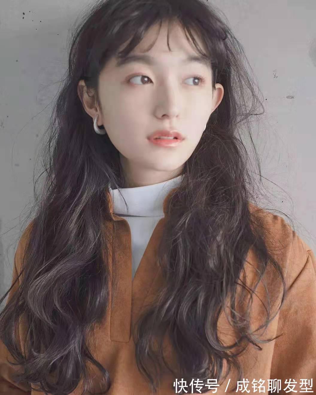 烫发 时尚的日系“羊毛卷”,慵懒随意不失精致感,洋气显白不显老