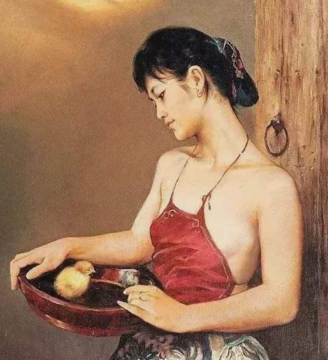 挂历#周迅早年“人体模特”油画曝光,一幅卖184万!18岁为艺术献身?