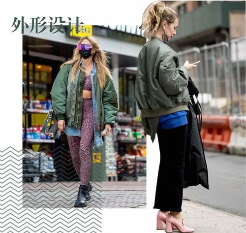 比羽绒服帅气、比大衣显高，今年飞行员夹克火了，明星潮人也跟风