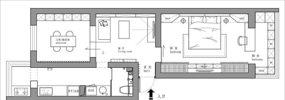 高级感|60平方米的小户型,这样改造也太漂亮了吧,充满高级感