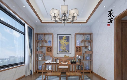 庭院|为了孝敬父母,他拆掉300㎡祖宅,自建中式别墅,效果图太美了