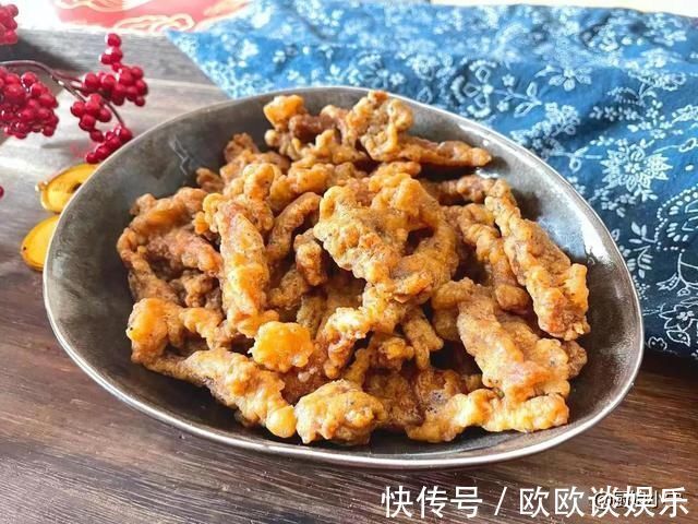 面糊|炸小酥肉,面糊是基础,白酒是关键,花椒才是灵魂,这样做才正宗