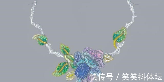 花窗 迪奥全新DIOR ROSE高级珠宝,你有被设计稿惊艳到吗